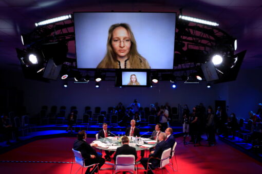 US targets Putin’s daughters with sanctions after evidence of atrocities in Ukraine surfaces