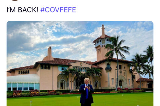 Trump joins TRUTH Social: ‘I’M BACK! #COVFEFE’