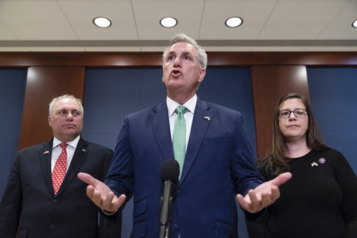 McCarthy gets ‘standing ovation’ during House GOP meeting after leaked audio tapes