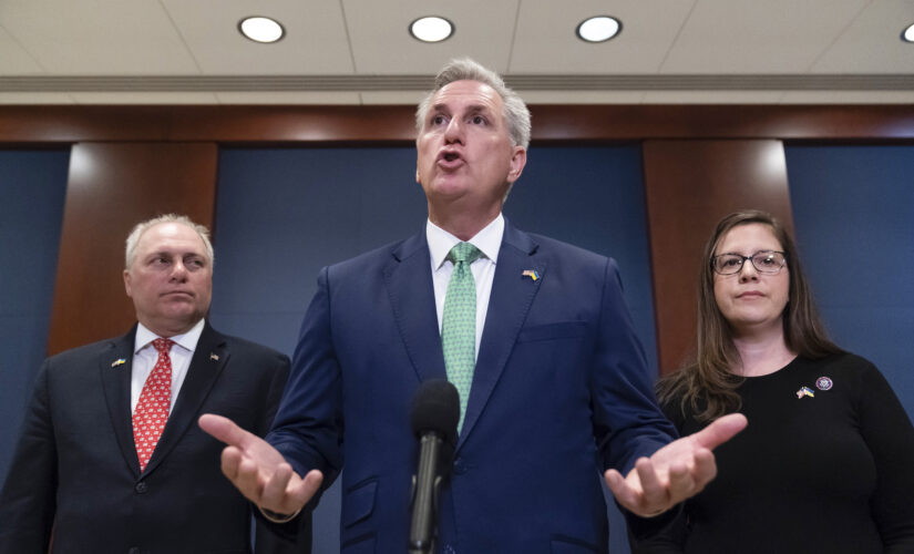 McCarthy gets ‘standing ovation’ during House GOP meeting after leaked audio tapes