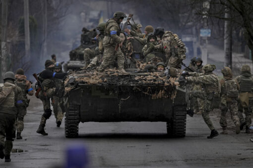 Ukrainian forces retake areas near Kyiv amid fear of traps