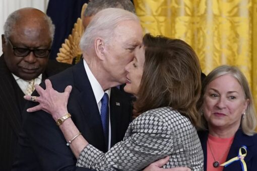 Psaki: Pelosi kissing Biden on cheek does not meet CDC’s ‘bar’ of ‘close contact’ for COVID transmission