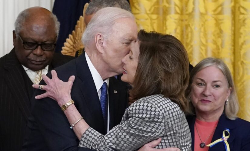 Psaki: Pelosi kissing Biden on cheek does not meet CDC’s ‘bar’ of ‘close contact’ for COVID transmission