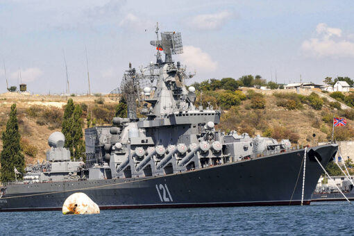Russia reportedly strikes Kyiv missile factory after Black Sea warship sinks