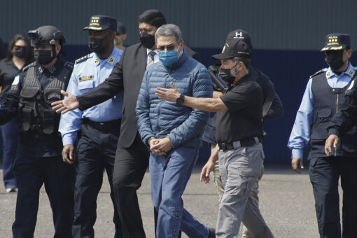 Honduran ex-president extradited to US to face drug trafficking charges in New York