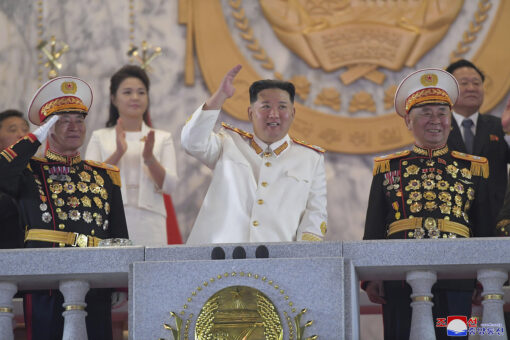 North Korean dictator threatens to boost nuclear arsenal during military parade