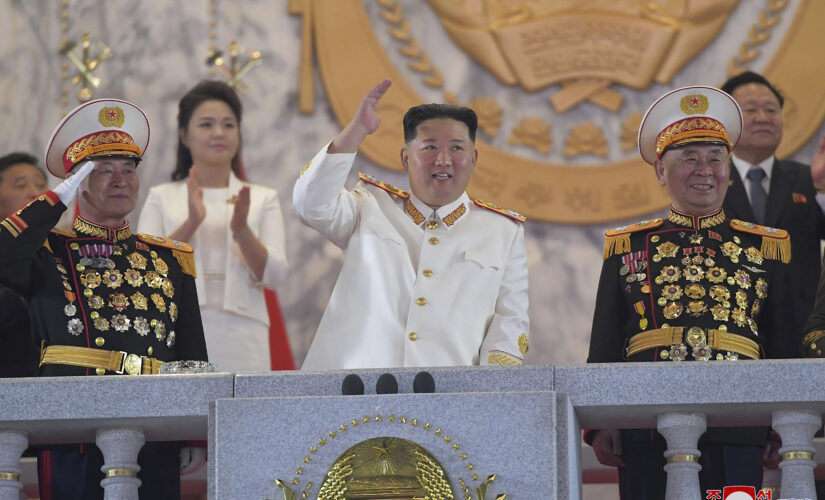 North Korean dictator threatens to boost nuclear arsenal during military parade