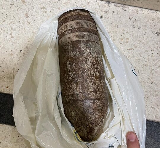 Israel’s Ben Gurion Airport erupts in panic after American family shows up with artillery shell