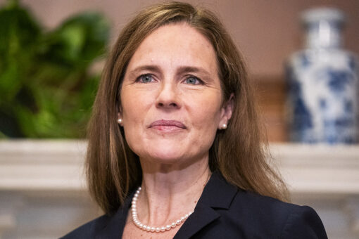Heckler interrupts Barrett at Reagan library, her response sparks laughs, applause from crowd