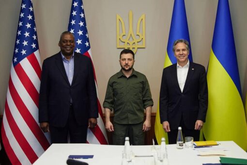 Austin, Blinken want to see Russia ‘weakened’ after Kyiv trip: ‘Russia is failing. Ukraine is succeeding’