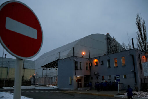 Ukraine claims Russian forces have left Chernobyl, handed over control