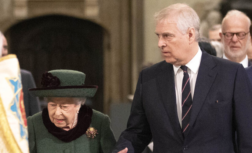 Queen Elizabeth wasn’t supposed to be captured with Prince Andrew at Prince Philip service, photographer says