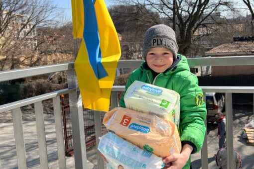 Ukrainian charity collects $500K, tons of supplies within 1 month to aid the war effort
