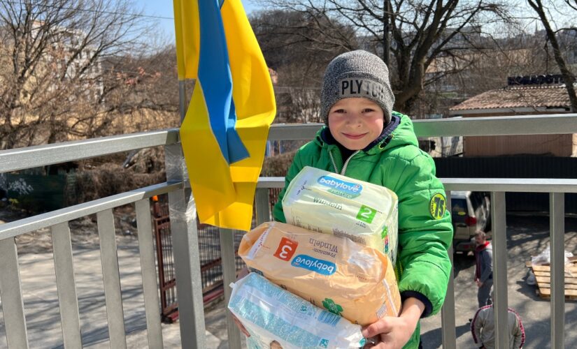 Ukrainian charity collects $500K, tons of supplies within 1 month to aid the war effort