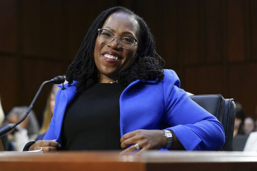 When will Ketanji Brown Jackson be sworn in as a Supreme Court justice?