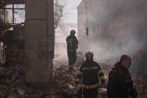 Ukraine says a third of country demolished, USAID warns half of Ukraine is inundated with mines