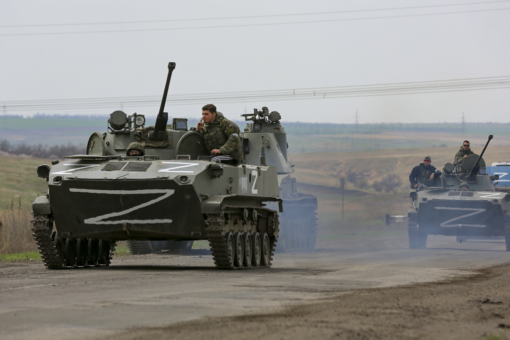 Ukraine military blows up bridge ahead of advancing Russian army, video shows