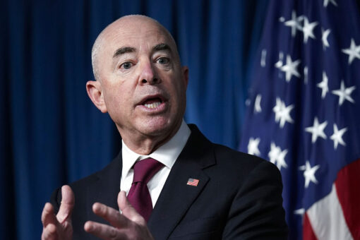 Mayorkas touts pay bump, new hiring to besieged Border Patrol agents as new migrant surge looms