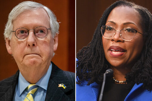 McConnell slams president behind ‘court-packing’ panel for completing Jackson appointment before Breyer leaves
