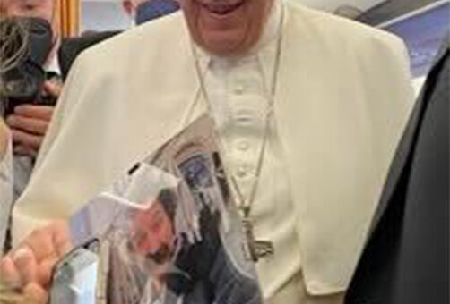 Pope Francis receives letter from family of Fox News cameraman Pierre Zakrzewski: ‘He is up there’