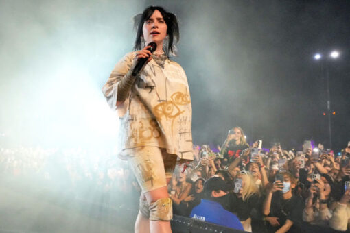 Billie Eilish face-plants before ‘Getting Older’ Coachella performance