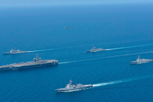 Japan, US hold naval drills off Koreas amid nuke test worry