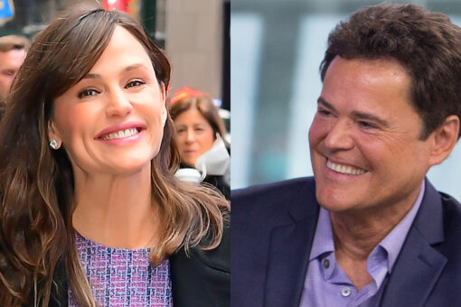Donny Osmond surprises Jennifer Garner with birthday serenade, leaving star in awe