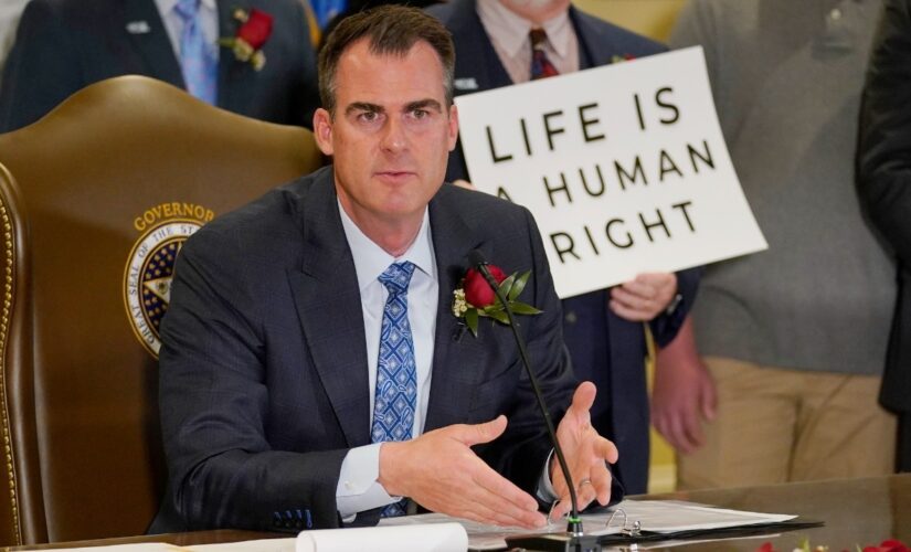 Oklahoma governor signs bill to make performing abortions illegal