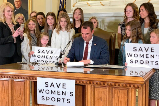 Oklahoma middle school families alarmed over daughters sharing bathroom with transgender student
