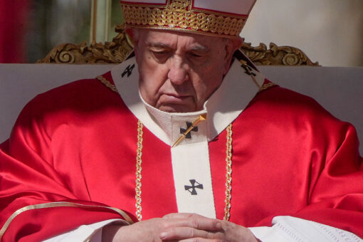 Pope Francis denounces ‘folly of war’ in Palm Sunday homily