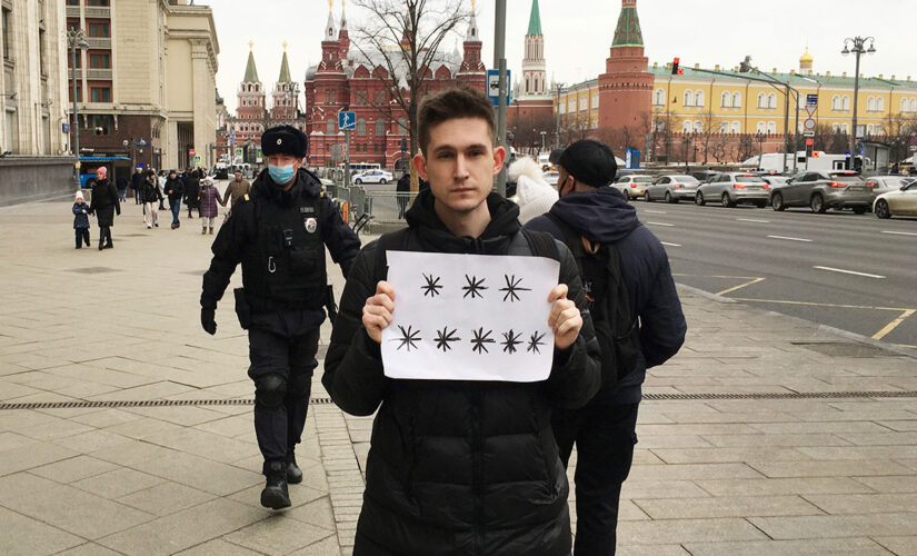 Kremlin crackdown silences war protests, from benign to bold