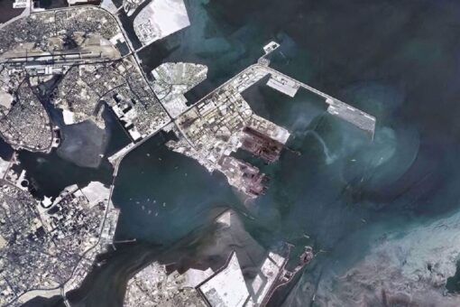 Iranian-made satellite photographs US Fifth Fleet headquarters in Bahrain