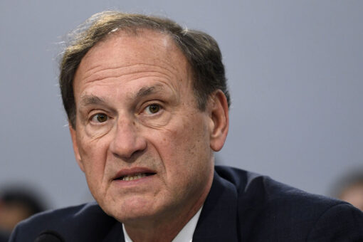 Who is Justice Alito, appointed by Bush and author of the leaked Supreme Court opinion?