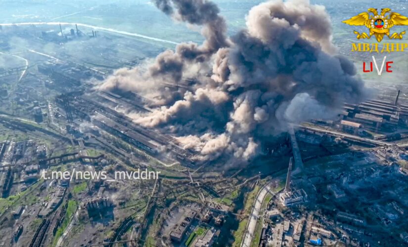 Battle for Azovstal steel plant rages, Ukrainian soldier warns Russia forces have reached the plant