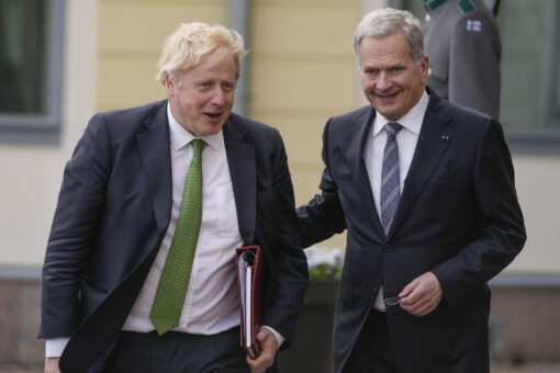 UK shores up defensive alliance with Sweden, Finland as countries float NATO membership