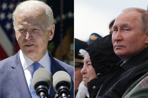 Biden says he’s worried Putin ‘doesn’t have a way out’ of Ukraine war
