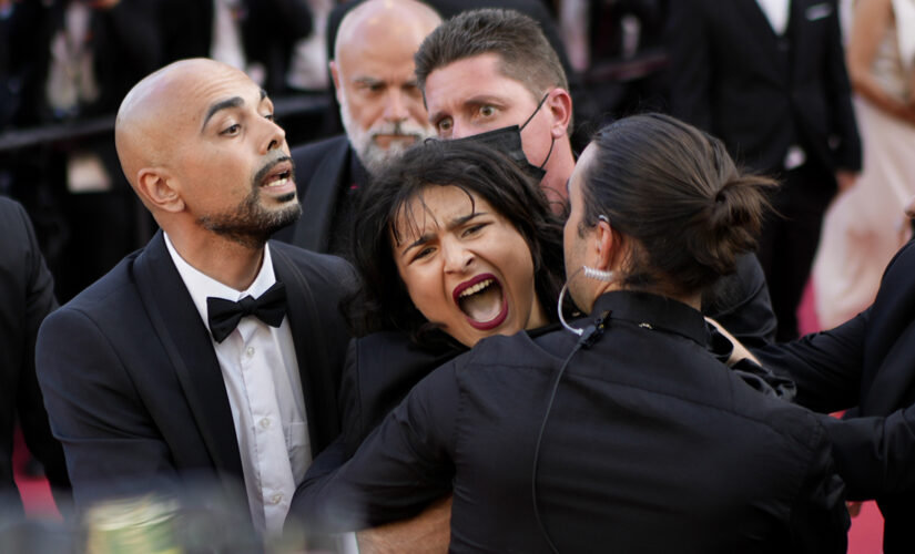 Cannes Film Festival: Topless protester disrupts ‘Three Thousand Years of Longing’ red carpet premiere