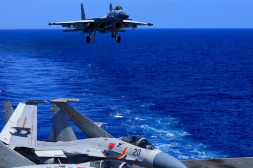 China launches military exercises in South China Sea as Biden visits Asia