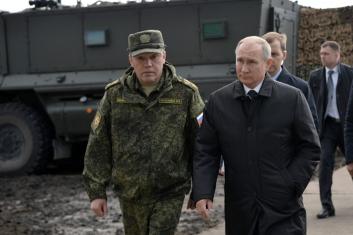 Russia’s top general visited Ukraine as Putin’s military falters, US says