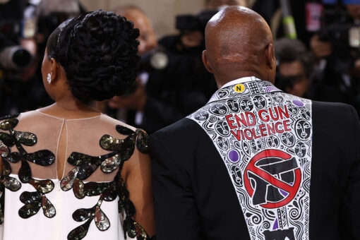 NYC Mayor Eric Adams wears ‘End Gun Violence’ tux to Met Gala 2022