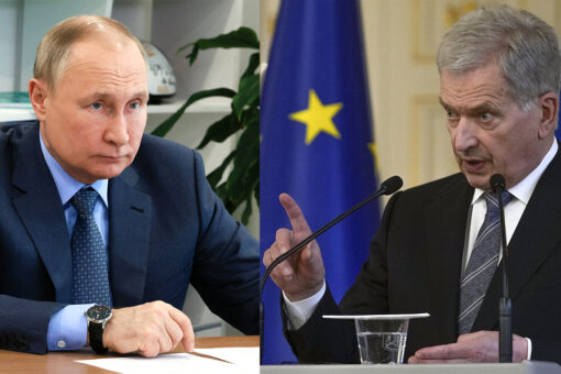 Finland’s president tells Putin his country will apply to join NATO
