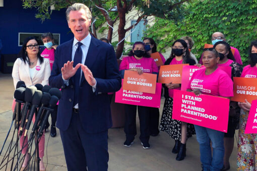California Gov. Gavin Newsom on Roe v. Wade leak: ‘If men could get pregnant…’