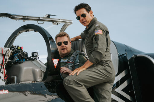 Tom Cruise takes James Corden on ‘terrifying’ flights ahead of ‘Top Gun: Maverick’ release