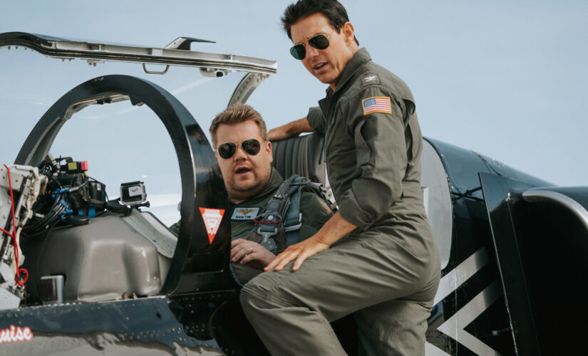 Tom Cruise takes James Corden on ‘terrifying’ flights ahead of ‘Top Gun: Maverick’ release