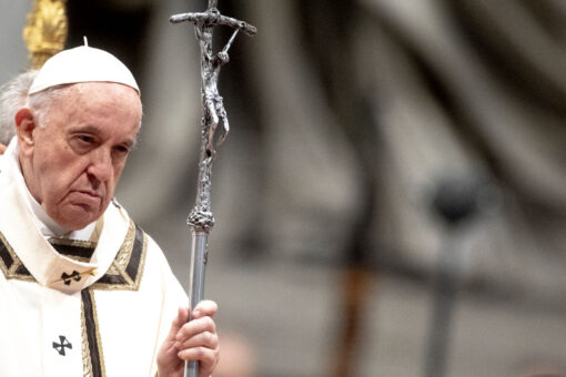Pope says Mariupol ‘barbarously bombarded,’ implicitly criticizes Russia