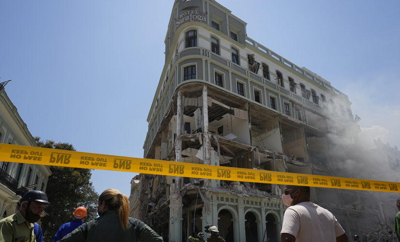 Cuba explosion: Video shows aftermath of Hotel Saratoga blast as death toll rises to 30