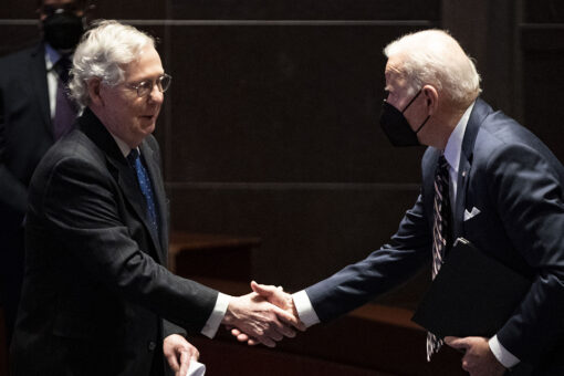 Biden says McConnell is ‘rational Republican’ to work on gun control with, warns executive options are limited