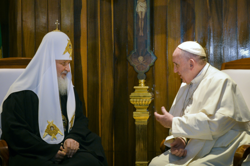 Russian Orthodox Church says Pope Francis ‘chose the wrong tone’ over ‘Putin’s altar boy’ comment