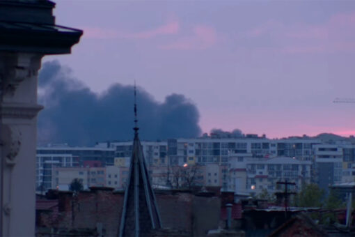 Western Ukraine city Lviv hit with explosions, power outages