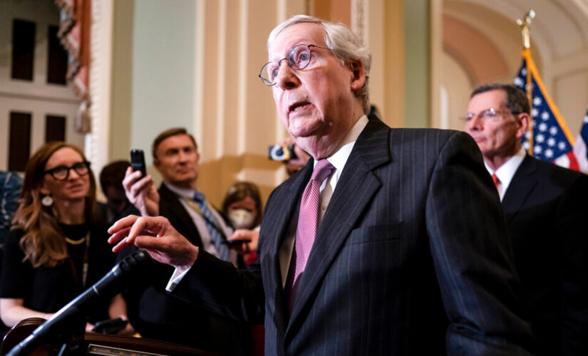 McConnell calls on DOJ to investigate protesters for intimidating judges after SCOTUS opinion leak